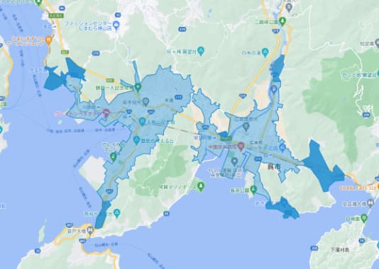 Wolt（ウォルト）広島県・呉エリア一覧